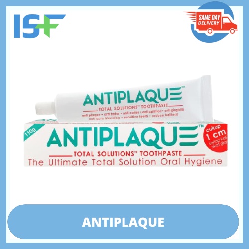 ⭐ISF⭐Antiplaque Toothpaste - 180 gr / 110 gr / 75 gr Pasta Gigi Kesehatan / Antiplaq / Antiplak / Anti Plaque Odol