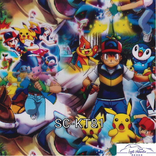 WTP CARBON CELUP MOTIF KARTUN MURAH KODE SC-KT81 WATER TRANSPER PRINTING FILM HYDROGRAPHIC,BUKAN KEV