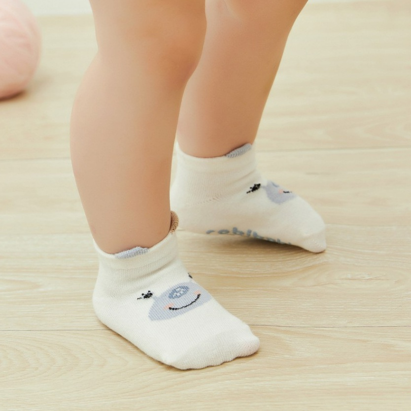 KIDS SOCKS 0-1 Tahun kaos kaki bocil bayi lucu kaus kaki anak anti slip/Kaus kaki perahu  CBKS lc