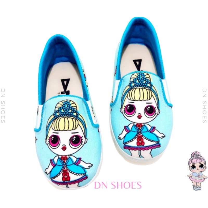 Sepatu Anak Perempuan Karakter Lol Paris Pink dan Tosca