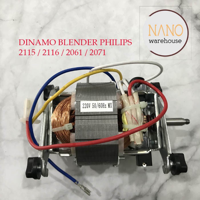 MESIN DINAMO MOTOR BLENDER PHILIPS 2115 / 2116 / 2061 / 2071