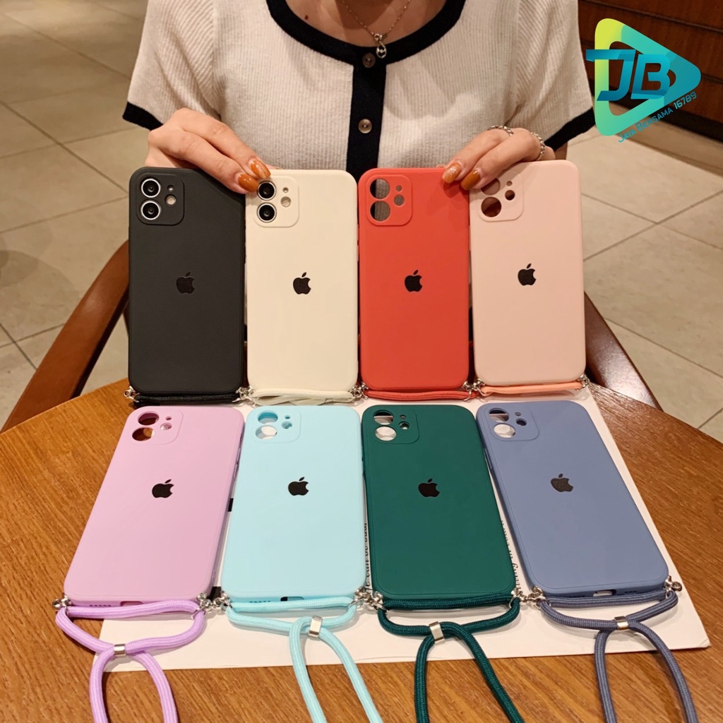 SOFTCASE SLINGCASE ORIGINAL SILIKON PELINDUNG KAMERA I PHONEEE X XR XS MAX 11 JB4879