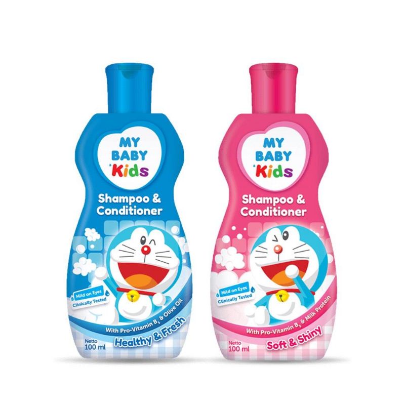 My Baby Kids Shampo Conditioner - My Baby Shampo Kondisioner Anak Pink Biru