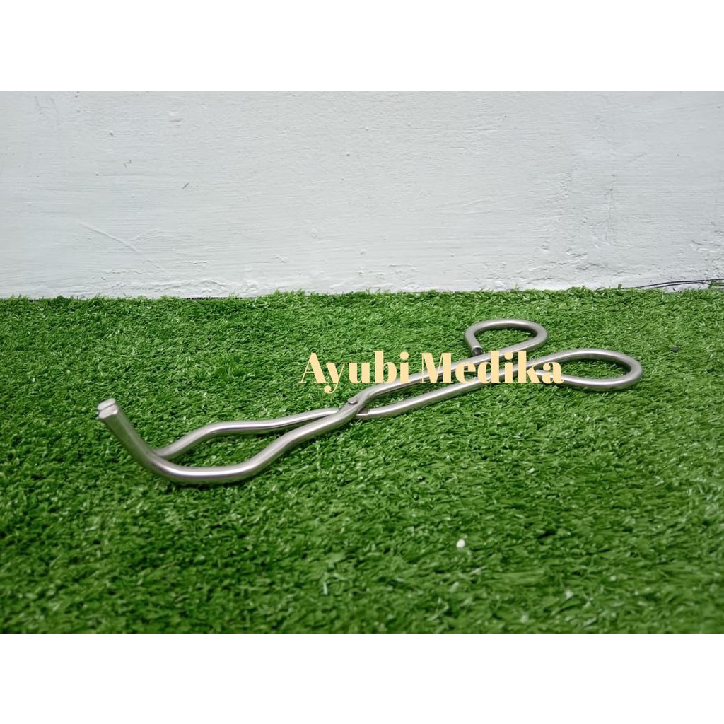 TANG PENJEPIT CAWAN / JEPIT CRUCIBLE PORSELENE / TON KRUS JEPIT CAWAN MURAH KUAT BAGUS