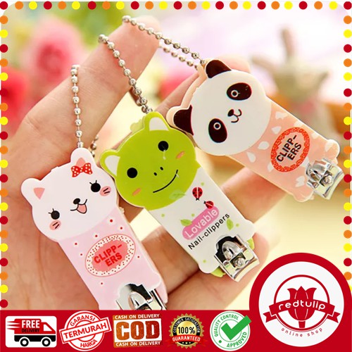 Gunting Kuku Karakter Lucu / Cartoon Nail Clipper Manicure Pedicure