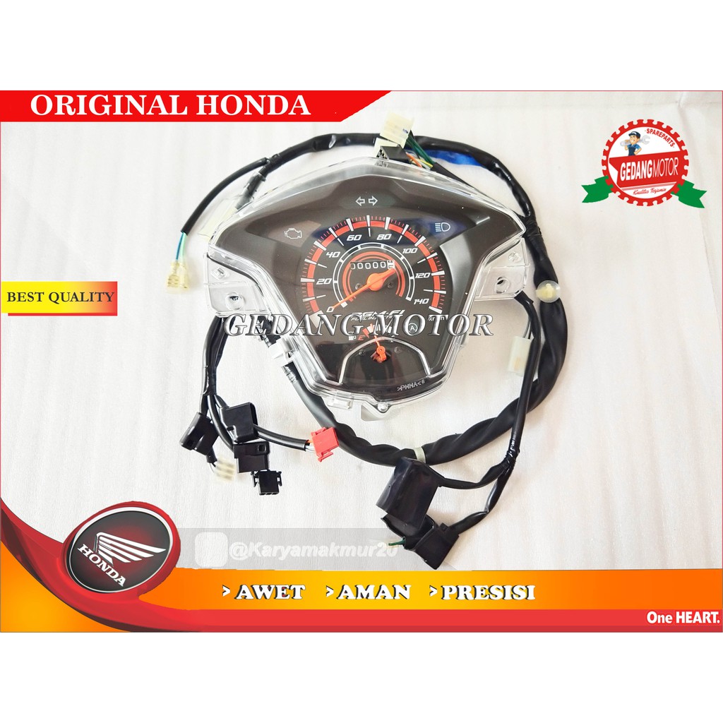 SPEDOMETER SPEEDOMETER BEAT ESP ISS ORIGINAL AHM 37200-K25-611