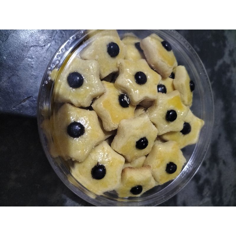 

kue kering bintang coklat