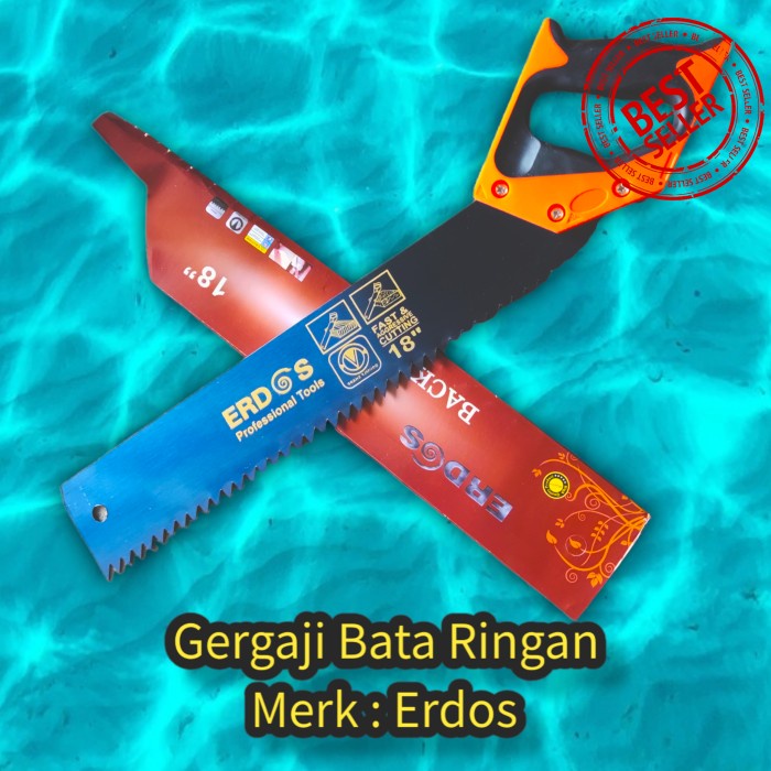 Gergaji Bata Ringan Erdos / Gergaji Hebel 18&quot; / Gergaji Bata Putih