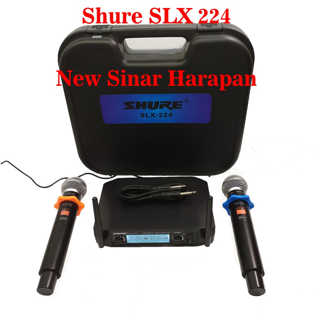 Mic wireless shure SLX224/ mic shure wireless/ mickrofon wireless/slx 224/mic shure/mickrofon