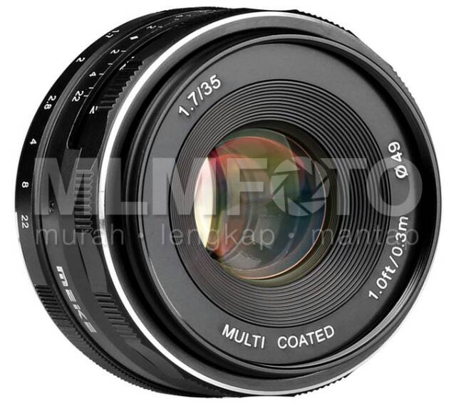 MEIKE 35MM F1.7 WIDE LENS M43-MOUNT (FOR APSC MIRRORLESS)