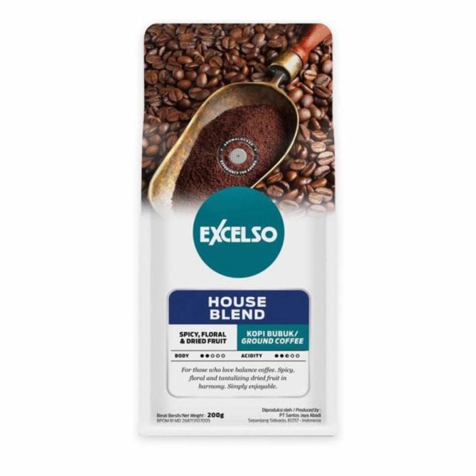 

Hemat Excelso House Blend Biji 200Gr Hemat