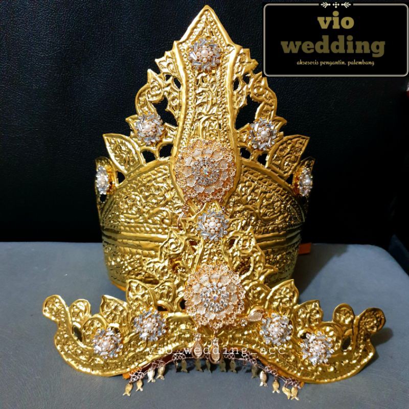 SET mahkota pengantin palembang