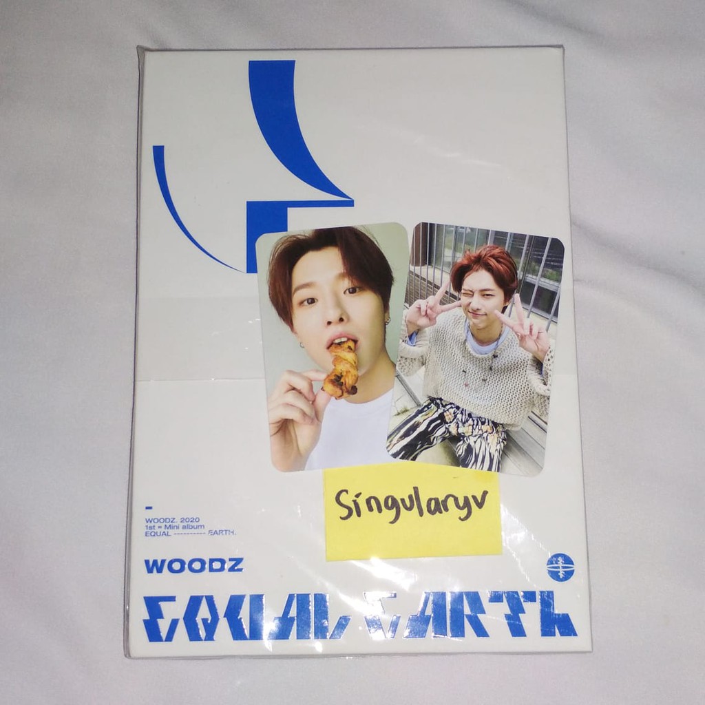 WOODZ (Cho Seungyoun) Album Equal - Earth Ver. Unsealed