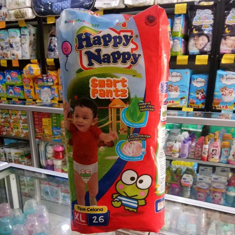 HAPPY NAPPY SMART PANTS S40, M34,L30, XL20, XL26