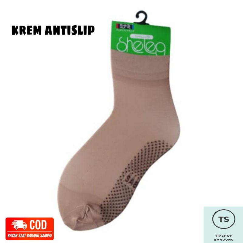 Kaos Kaki Stocking Sheleg Pendek Antislip dan Polos || Kaos Kaki Wanita || Stocking Sheleg