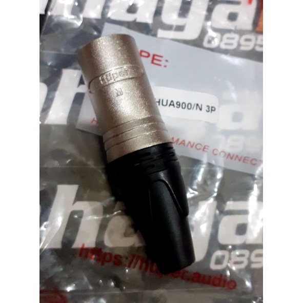 Jek Canon XLR Male/Cowok Huper Original