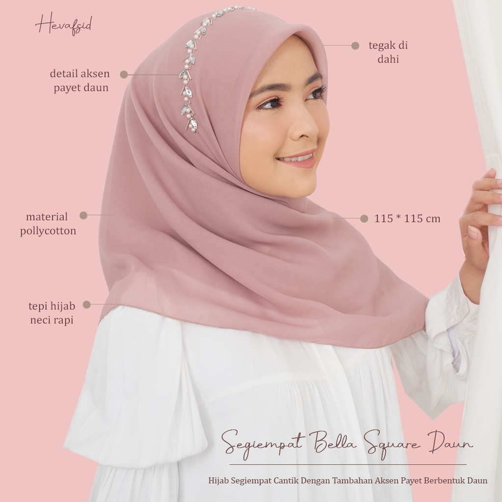 SEGIEMPAT BELLA PAYET DAUN / BELLA SQUARE DAUN