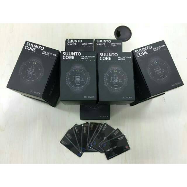 Jam tangan original Suunto Core all black Military SS014279010 GARANSI RESMI INDONESIA