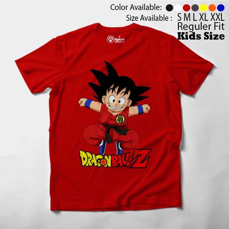 Dragon Ball Z - Son Go Ku - Anime , Baju Anak / Kaos Atasan Anak Laki Laki / Kids T Shirt