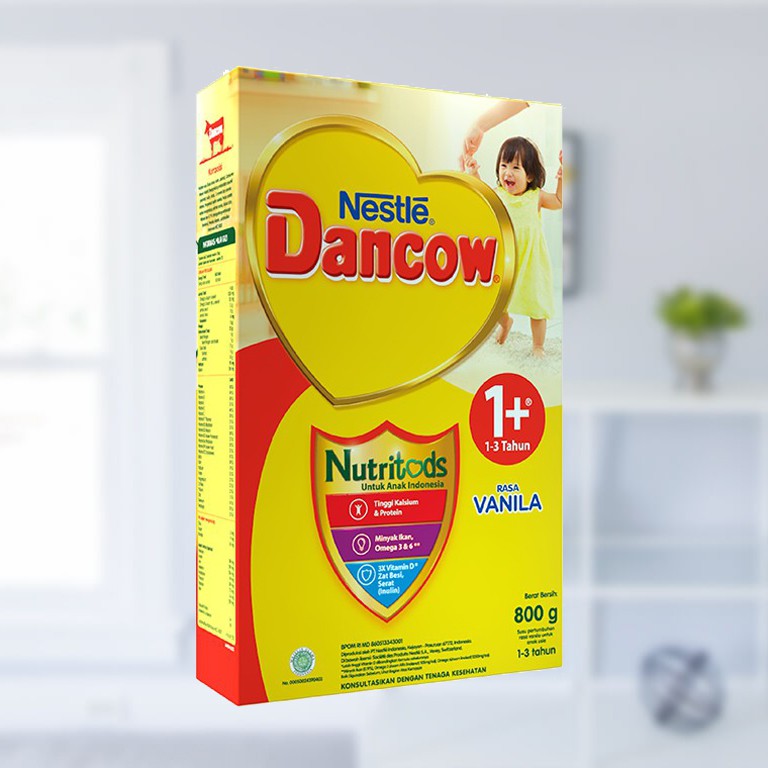 

[GTStore] Nestle Dancow 1+ Nutritods 800g - Vanila dan Madu