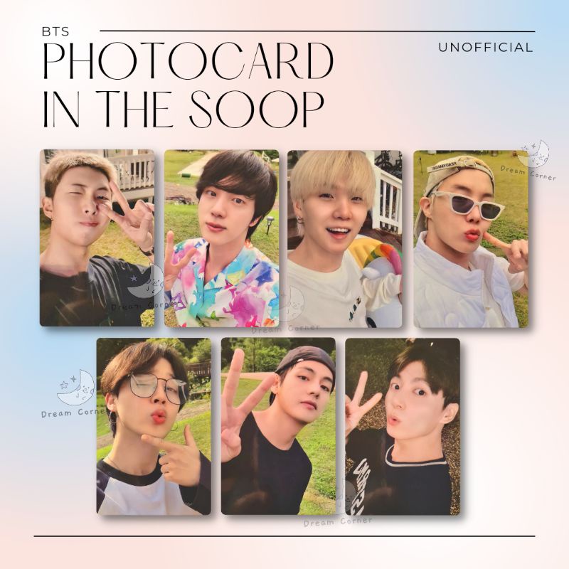Photocard BTS In The Soop 2 Early Bird Unofficial