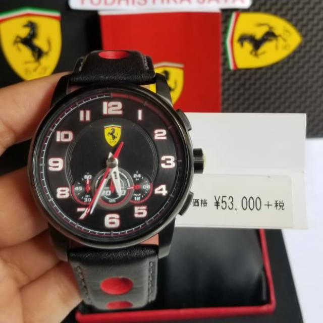 Jam Tangan ORIGINAL ASLI Ferrari Scuderia SF07 Chronograph Watch