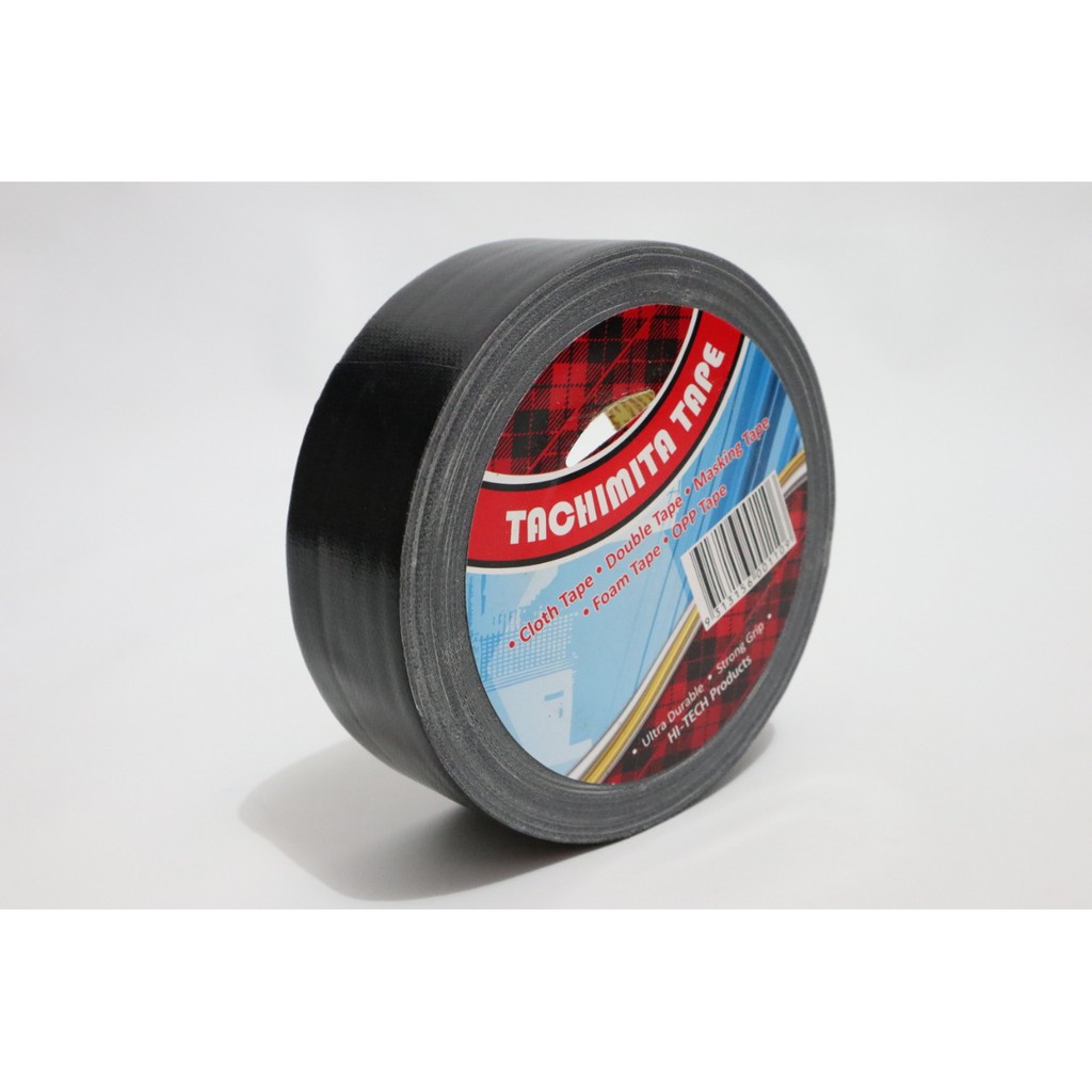 

HenJO CLOTH TAPE/LAKBAN KAIN WARNA HITAM TACHIMITA BERKUALITAS 2 INCH 40 M