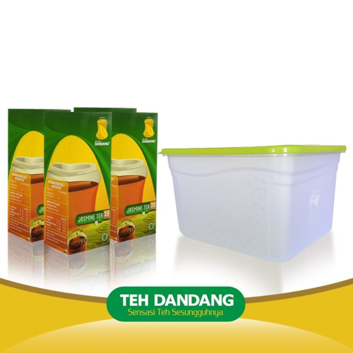 

B06 Teh Dandang Jasmine Celup 4 Box @50Gr + Free Lunchbox Gg054S