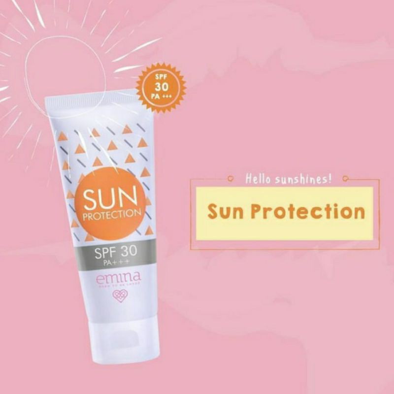 Jual EMINA Sun Protection spf 30 60mL Shopee Indonesia