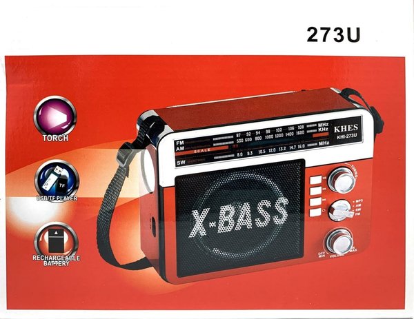Radio Souness SNI-273 FM-AM-SW Portable USB MP3 Music Player