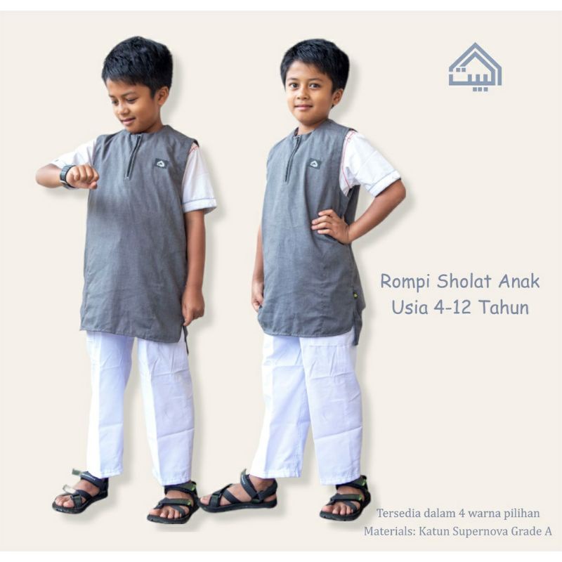 (Rosal)Baju anak/Rompi sholat anak Termurah 2022