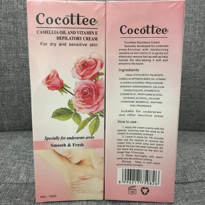 COCOTTEE UNDERARM DEPILATORY CREAM - KRIM PERONTOK BULU KETIAK