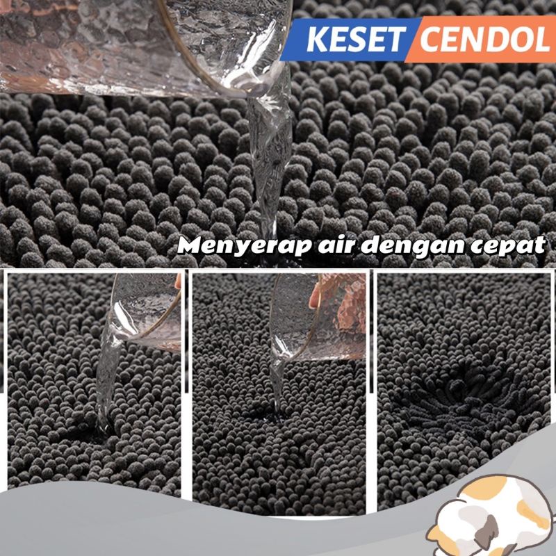 KESET CENDOL/ KESET MICROFIBER ANTI SLIP/ KESET CENDOL