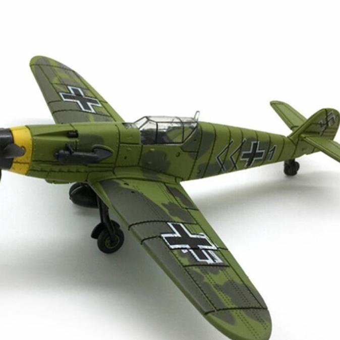 1Pc Miniatur Diecast Pesawat Tempur Tempur Skala 1 / 48 War-li