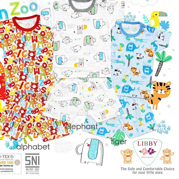 LIBBY SIZE BESAR Oblong Pendek & Celana Pendek (MIXED SERIES)