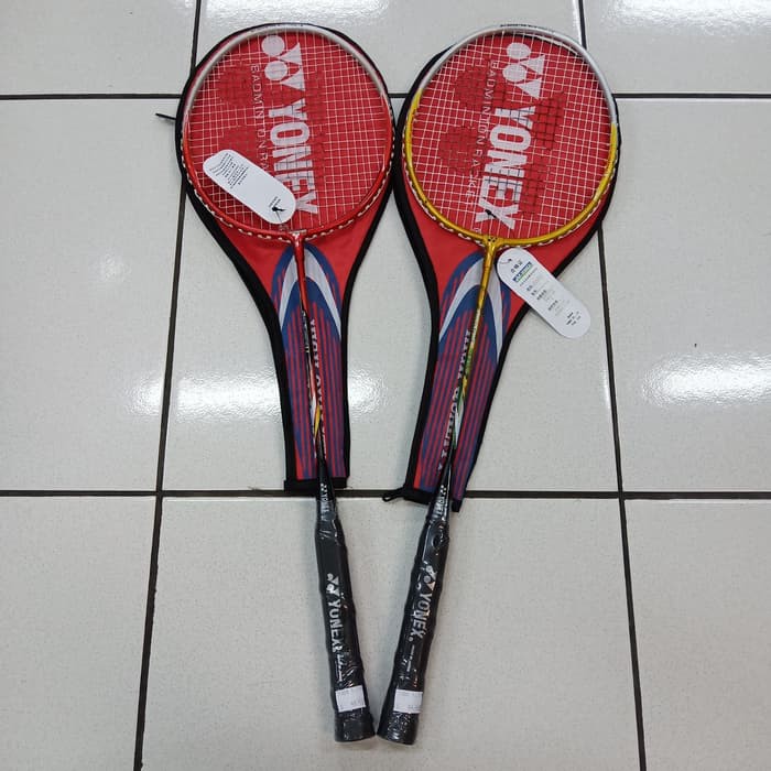 Promo raket racket reket badminton bulutangkis lining li ning + senar+cover Terlaris
