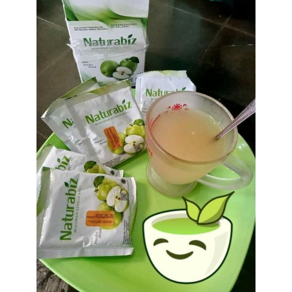 

NATURABIZ minuman serbuk rasa apel