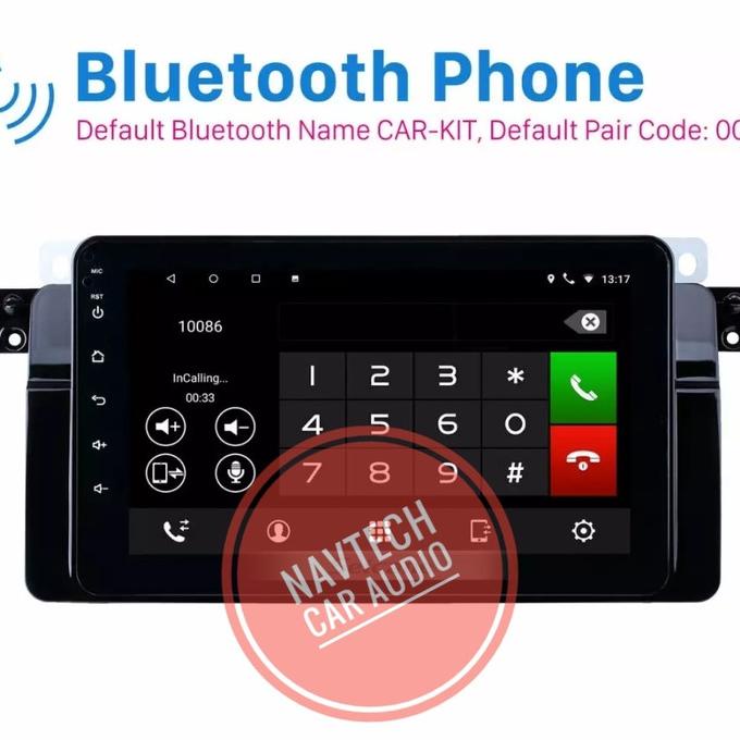 COD PREMIUM Head unit android 8 inch BMW seri 3 E46 M3 / Head unit android BMW E46 ORIGINAL
