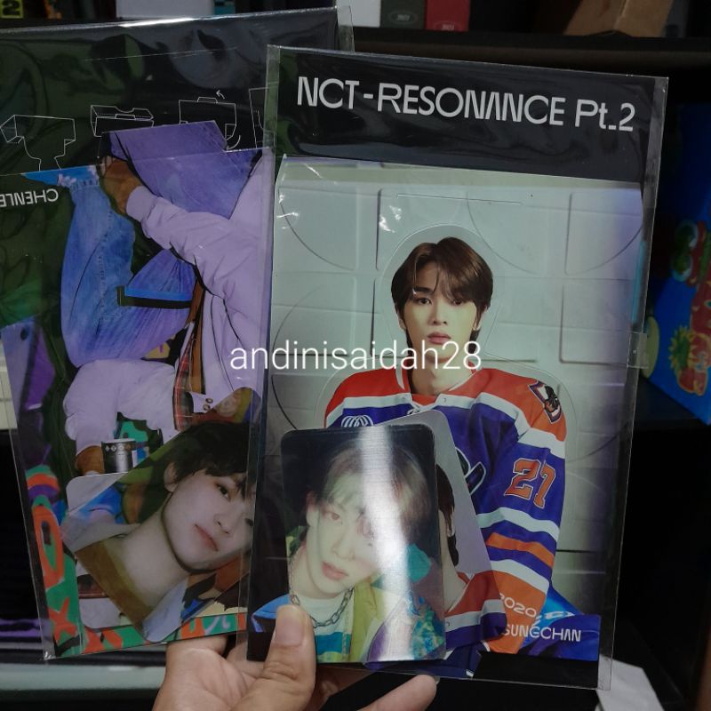 Standee Lenticular Hologram Photocard NCT 2020 RESONANCE