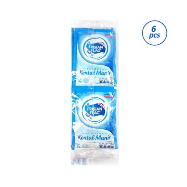 

Frisian Flag Susu Kental Manis [6 Sachet]