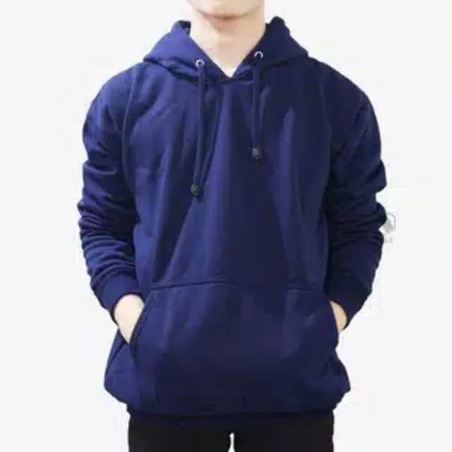 Sweater Hoodie Pria Polos/Jaket Keren/Jaket Polos/Jaket Pria