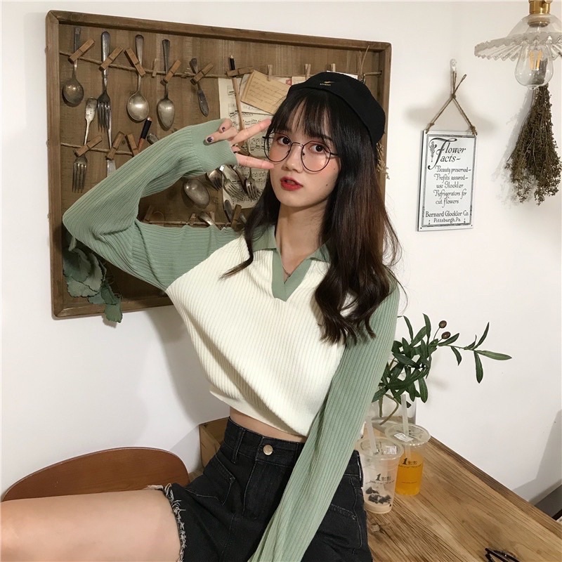 Flufy croope knite | Sweater wanita korean | Sweater Rajut Murah