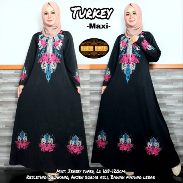 [NEW ITEM] Gamis Dress Maxi by Iffah Hijab