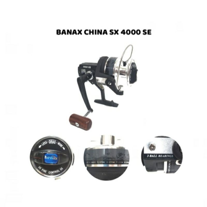 REEL BANAX CHINA SX 4000 3BB