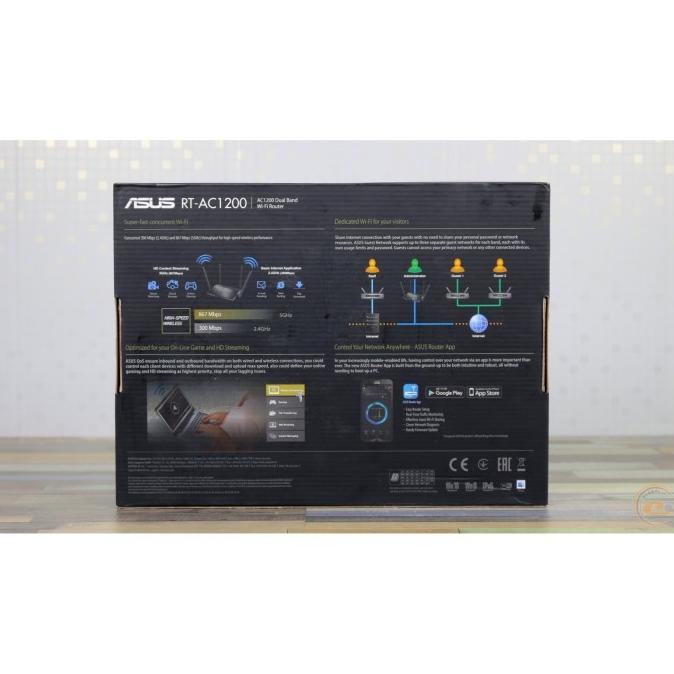Asus RT-AC1200 Wireless Dual Band Gigabit Router AC1200