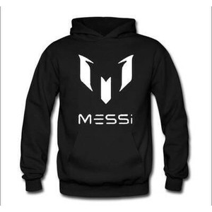 JAKET HOODIE MESSI LOGO PLAYER BARCELONA