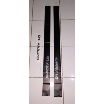 stiker carry 1.0 hitam dop pintu futura / stiker carry futura 1.0 hitam dop depan & pintu