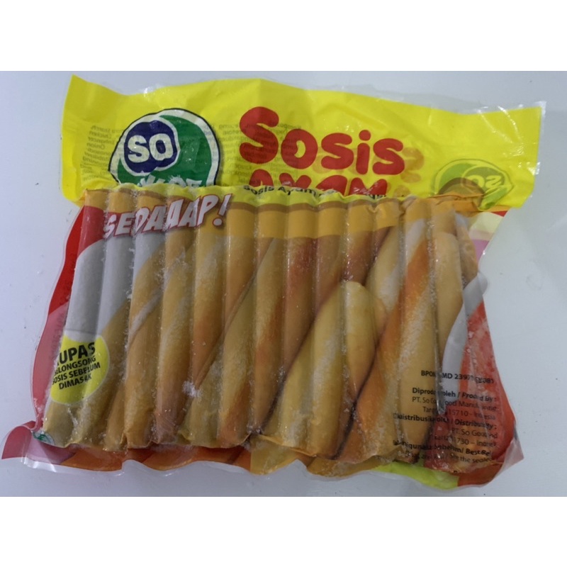 

So Nice Chicken Sausage 1kg sosis ayam murah enak