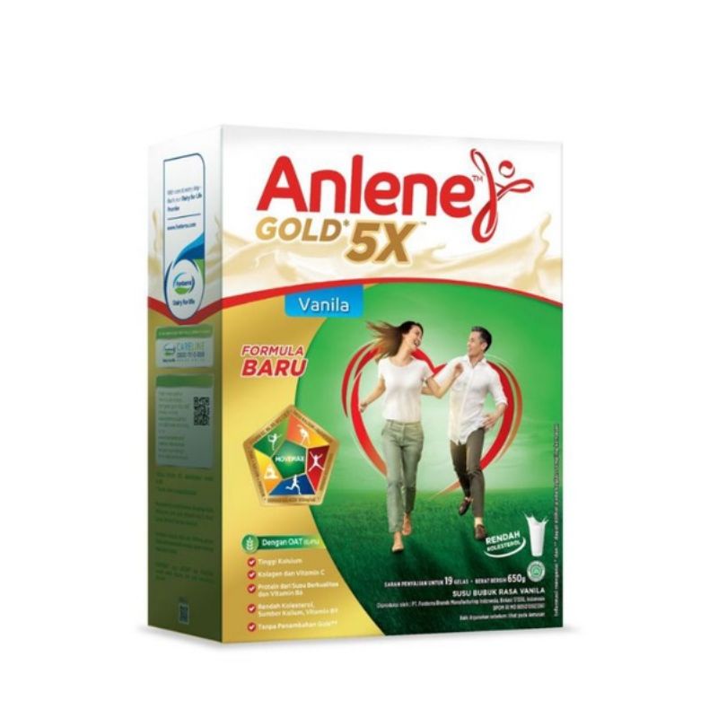 

SUSU HI-CALCIUM DEWASA | ANLENE GOLD 5X ALL VARIANT 600GR