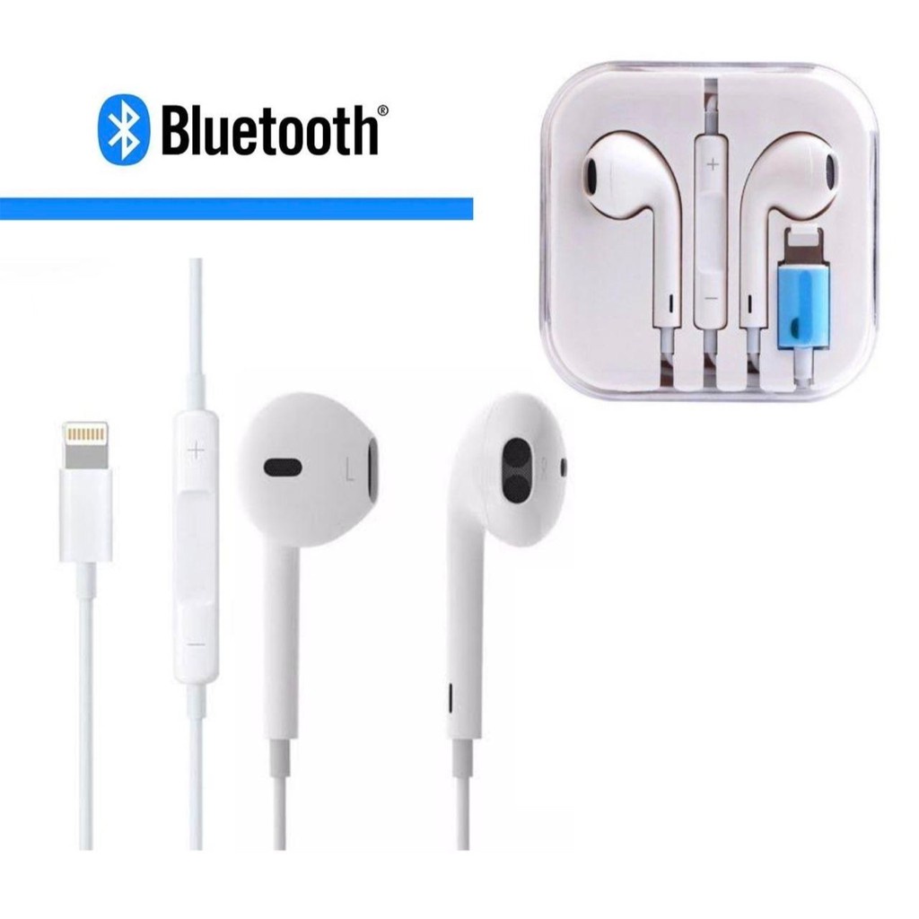 Headset for iPh 7/7plus/8/8 plus/X/XR/Xs/Xs Max Lightning Connector Connect Bluethoot